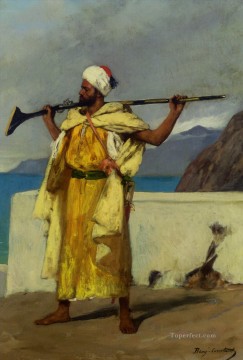 アラブ Painting - 戦士ジャン・ジョセフ・ベンジャミン・コンスタン・アラベール